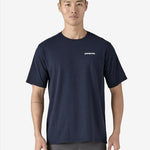 P 6 Logo Responsibili Tshirt - Herre - Navy - Gumpel & Co
