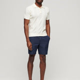 Men's Indigo Bermuda Shorts - Herre - Indigo Dobbie - Gumpel & Co