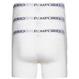 Men's 3 - Pak Bambus Base Boxershorts - Herre - White - Gumpel & Co