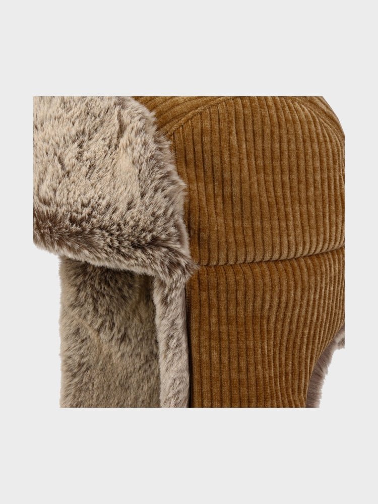 Bomber Cap Cord Jersey Hue - Unisex - Beige - Gumpel & Co