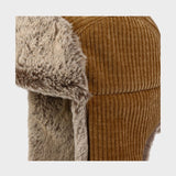 Bomber Cap Cord Jersey Hue - Unisex - Beige - Gumpel & Co