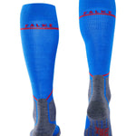 SK4 Advanced Compression Merinould Skisokker - Herre - Blue - Gumpel & Co