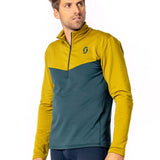 Men's Defined Light Pullover Midlayer - Herre - Black - Gumpel & Co