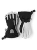 Junior Army Leather Heli Ski 5-fingers - Kids - Black