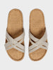 Women #1 Sandal - White Stripes