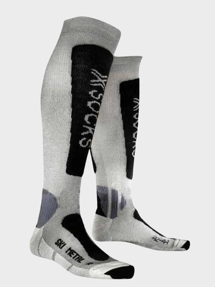 X - Sock Ski Metal - Mens - Silver Anthrecite - Gumpel & Co