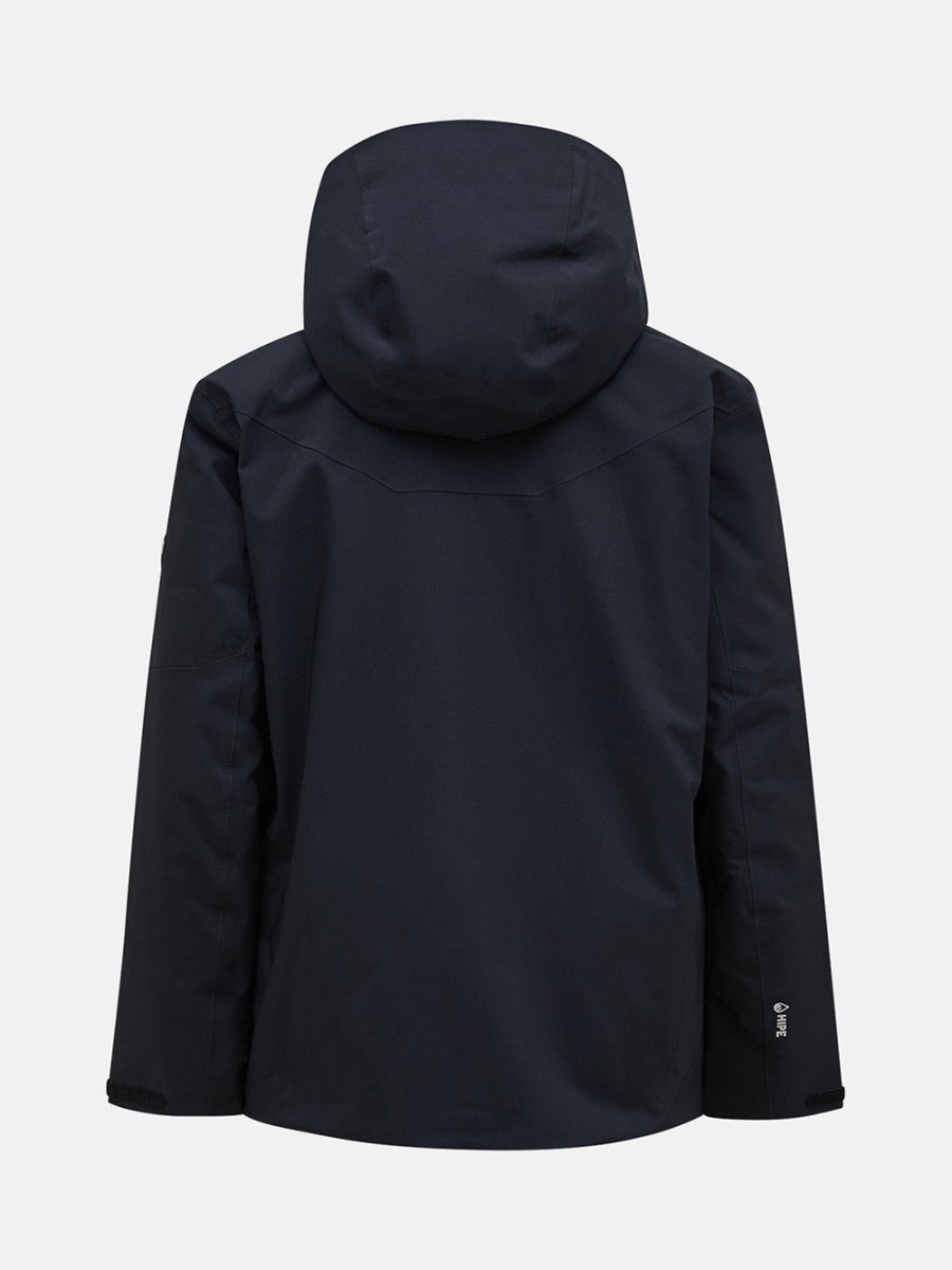 Maroon Insulated 2L Skijakke - Herre - Sort - Gumpel & Co