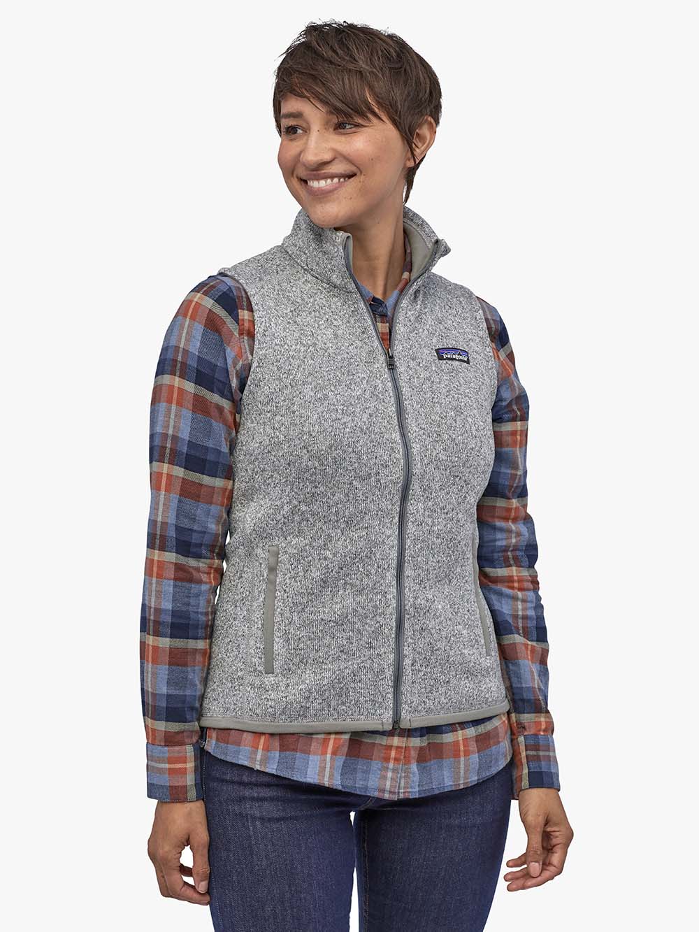 Better Sweater Fleece Vest - Dame - Birch White - Gumpel & Co