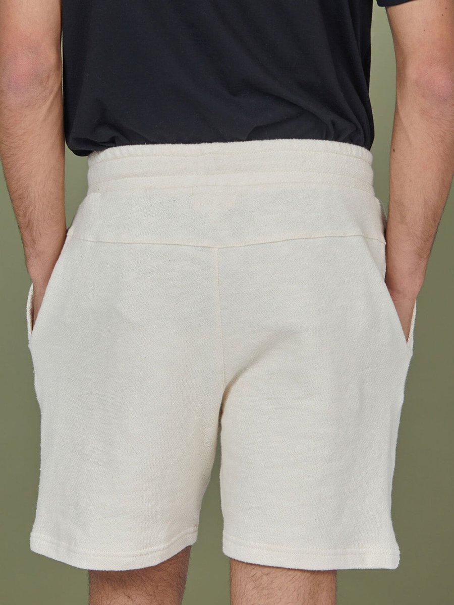 Men's All Day Jogging Shorts - Herre - Fog (beige) - Gumpel & Co