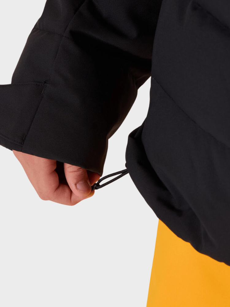 Siz Quilted Skijakke - Børn - Sort - Gumpel & Co