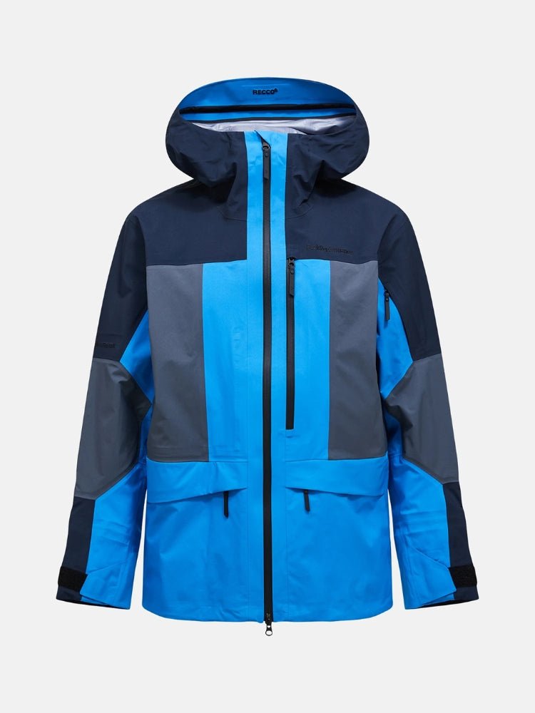 Gravity Skijakke 3L GORETEX - Herre - Blå - Gumpel & Co