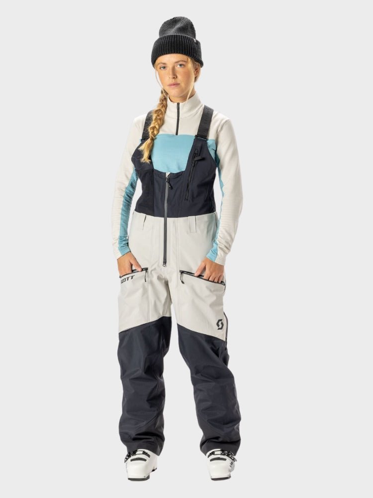 Vertic GTX 3L Skibukser - Unisex - Black / Dust White - Gumpel & Co