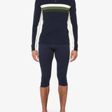 Men's Baselayer Half - zip merinouldtrøje - Herre - Navy - Gumpel & Co