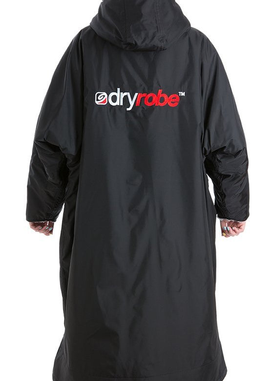 Advance Long Sleeve Poncho | Voksne | Black/Grey - Gumpel & Co