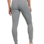 Womens' Active Warm Skiunderbukser - Steel Grey Melange - Gumpel & Co