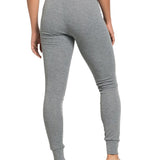 Womens' Active Warm Skiunderbukser - Steel Grey Melange - Gumpel & Co
