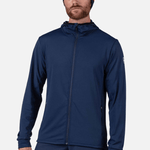 Midlayer m/hætte - Herre - Dark Navy - Gumpel & Co