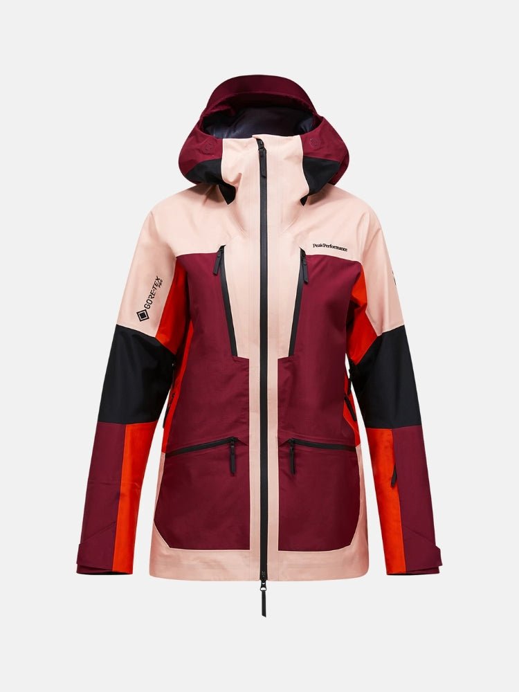 Vertical GORE - TEX Pro Skijakke - Dame - Peach Fuzz - Gumpel & Co