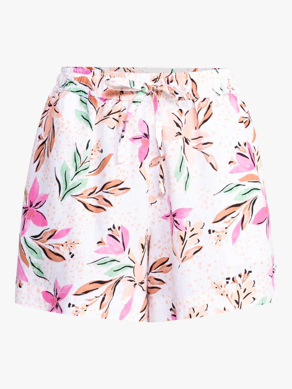 Women's Lekeitio Break Beach Shorts - Dame - Snow White Tropical - Gumpel & Co