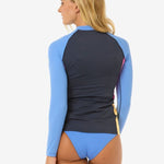 Block Party UPF 50+ Long Sleeve Tee - Dame - Multico - Gumpel & Co