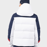 Ciastel Dun Skijakke - Mænd - Hvid / Blå - Gumpel & Co