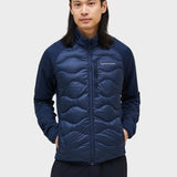 Helium Dun Hybrid Midlayer - Herre - Mørke Blå - Gumpel & Co