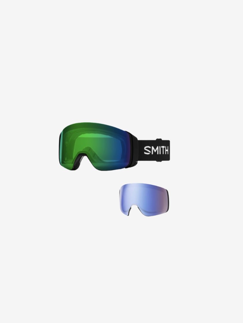 4D MAG - Skibriller - Black/Green + Ekstra linse - Gumpel & Co