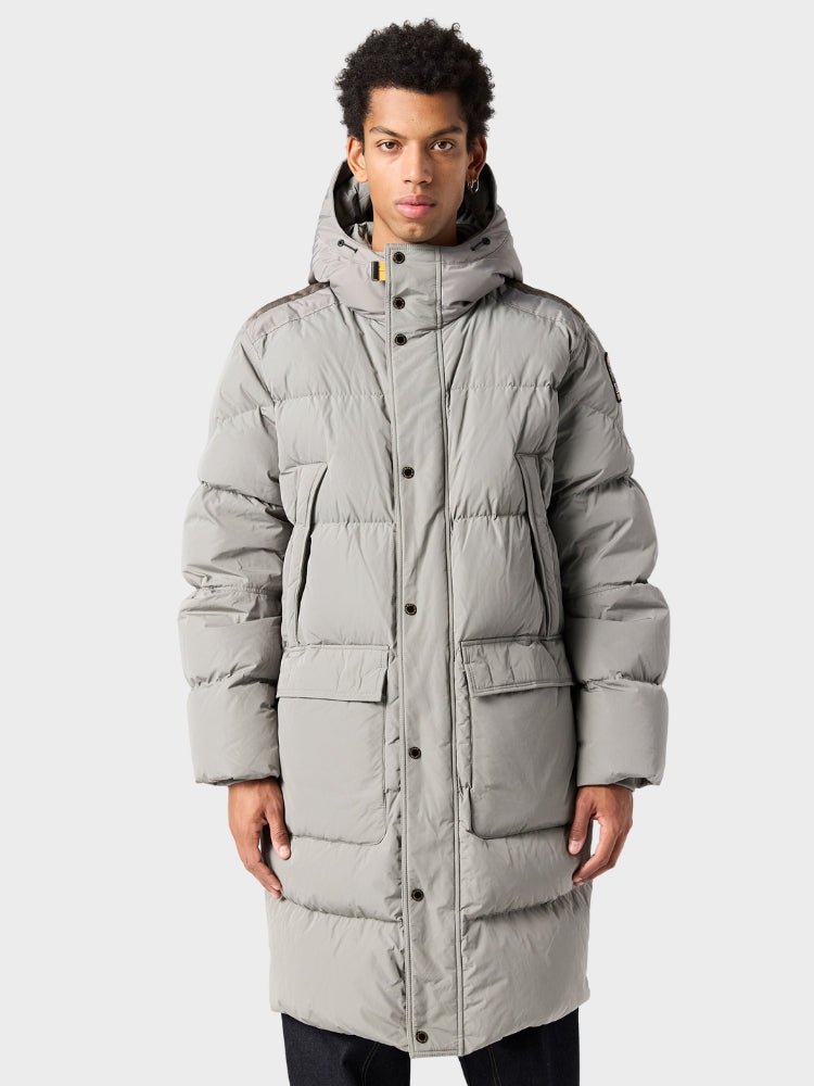 M Long Bear Dunfrakke - Herre - Sort - Gumpel & Co