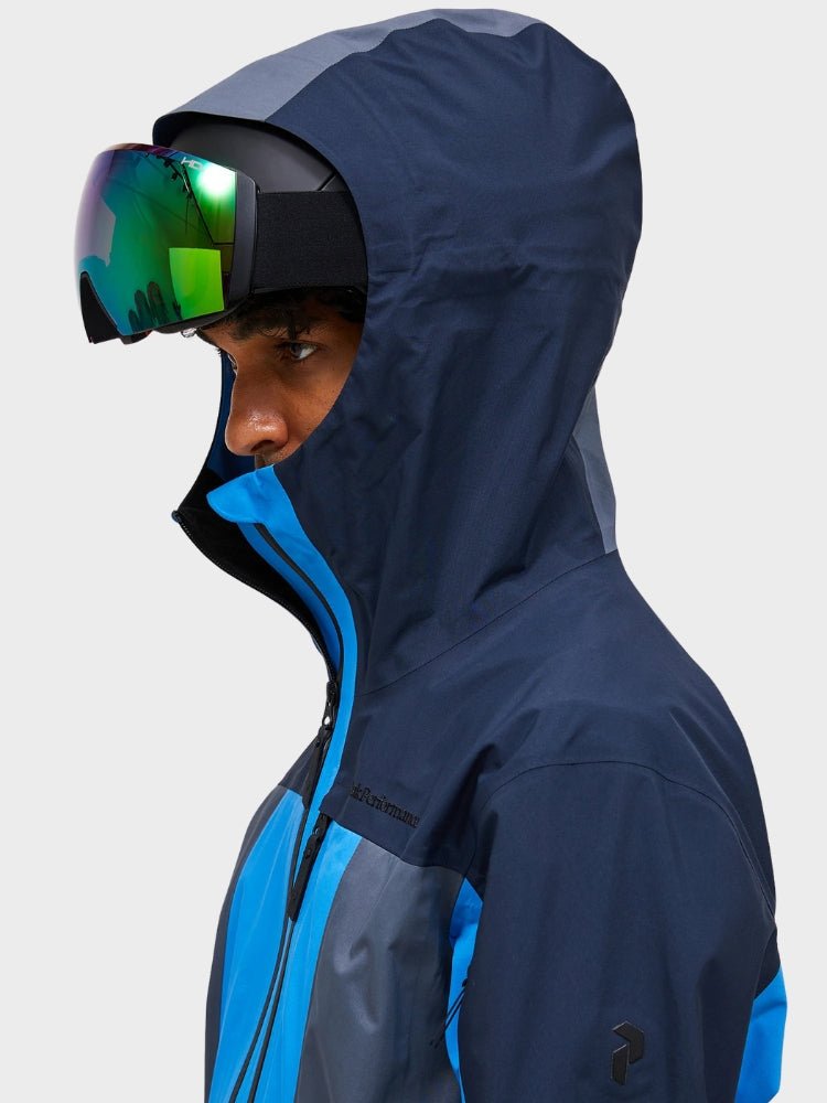 Gravity Skijakke 3L GORETEX - Herre - Blå - Gumpel & Co