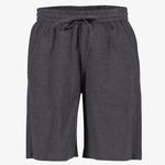 Antonie Bomulds/Hør Shorts - Dame - Iron Grey - Gumpel & Co