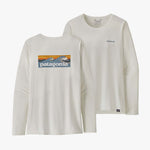 LS Capilene Cool Daily Graphic UV Tshirt - Dame - Boardlogo White - Gumpel & Co