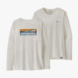 LS Capilene Cool Daily Graphic UV Tshirt - Dame - Boardlogo White - Gumpel & Co