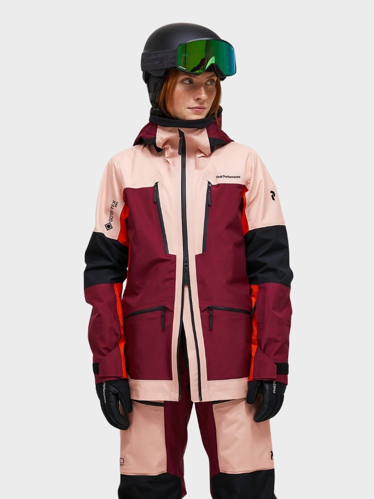 Vertical GORE - TEX Pro Skijakke - Dame - Peach Fuzz - Gumpel & Co