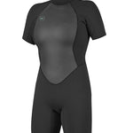 Women's Reactor II 2mm Back Zip S/S Spring våddragt | Damer | Black/Back - Gumpel & Co