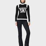 Noemi Long Sleeve Strik - Womens - Black - Gumpel & Co