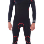 Men's Omega 3/2 Full Back Zip Steamer Våddragt | Herrer | Black - Gumpel & Co