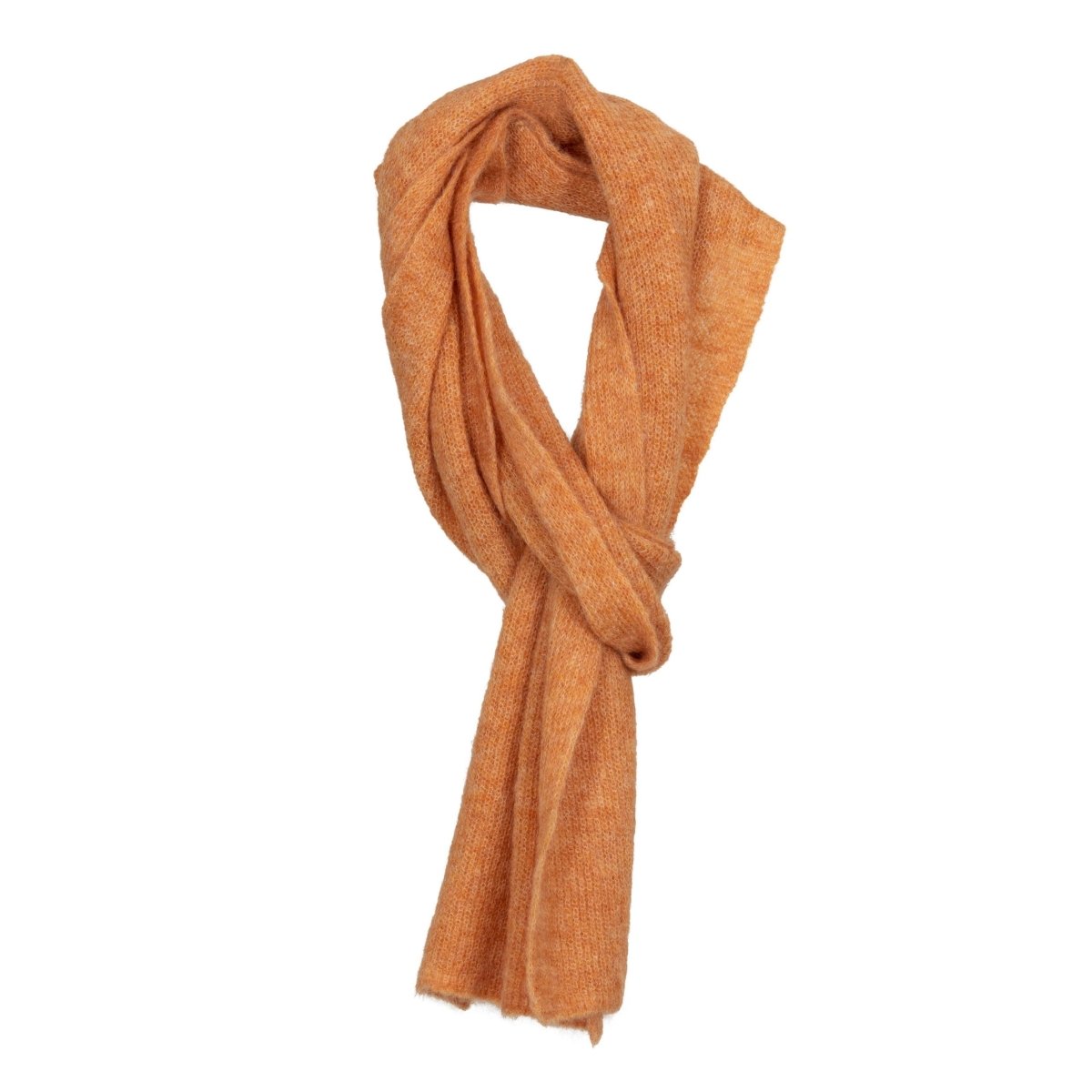 Arka Striktørklæde m. Mohair/Merinould | Pumpkin - Gumpel & Co