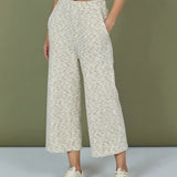 Women's Pantacourt Sweatpants - Dame - Twill (dirt beige) - Gumpel & Co