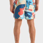 Surfsilk - Badebukser til mænd - Khaki Abstractom - Gumpel & Co