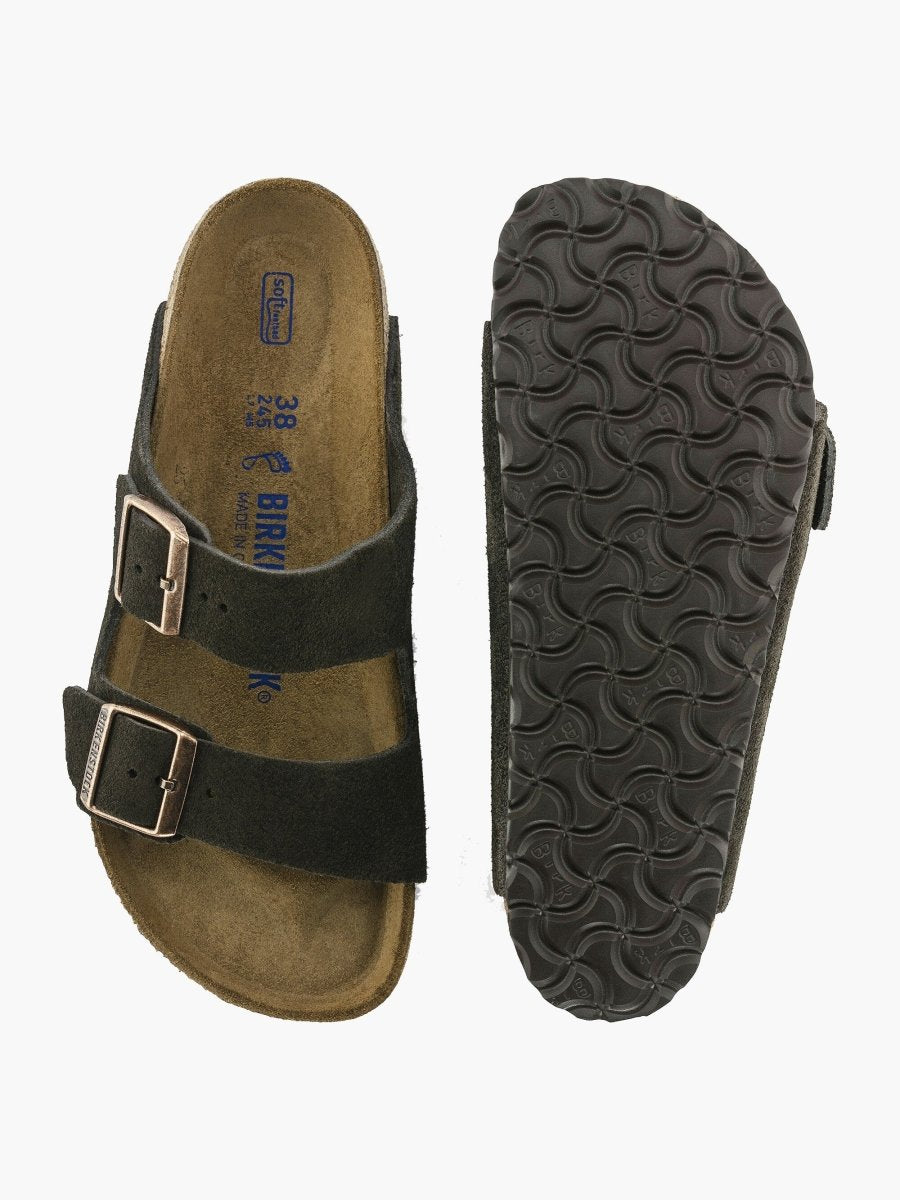 Arizona Ruskindssandaler - Unisex - Mocca - Smal - Gumpel & Co