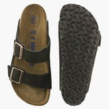 Arizona Ruskindssandaler - Unisex - Mocca - Smal - Gumpel & Co