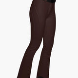 Women's Pippa Softshell Skibukser - Dame - Dark Brown - Gumpel & Co