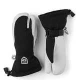 Female Heli 3 - finger Skihandsker - Dame - Black/Off White - Gumpel & Co
