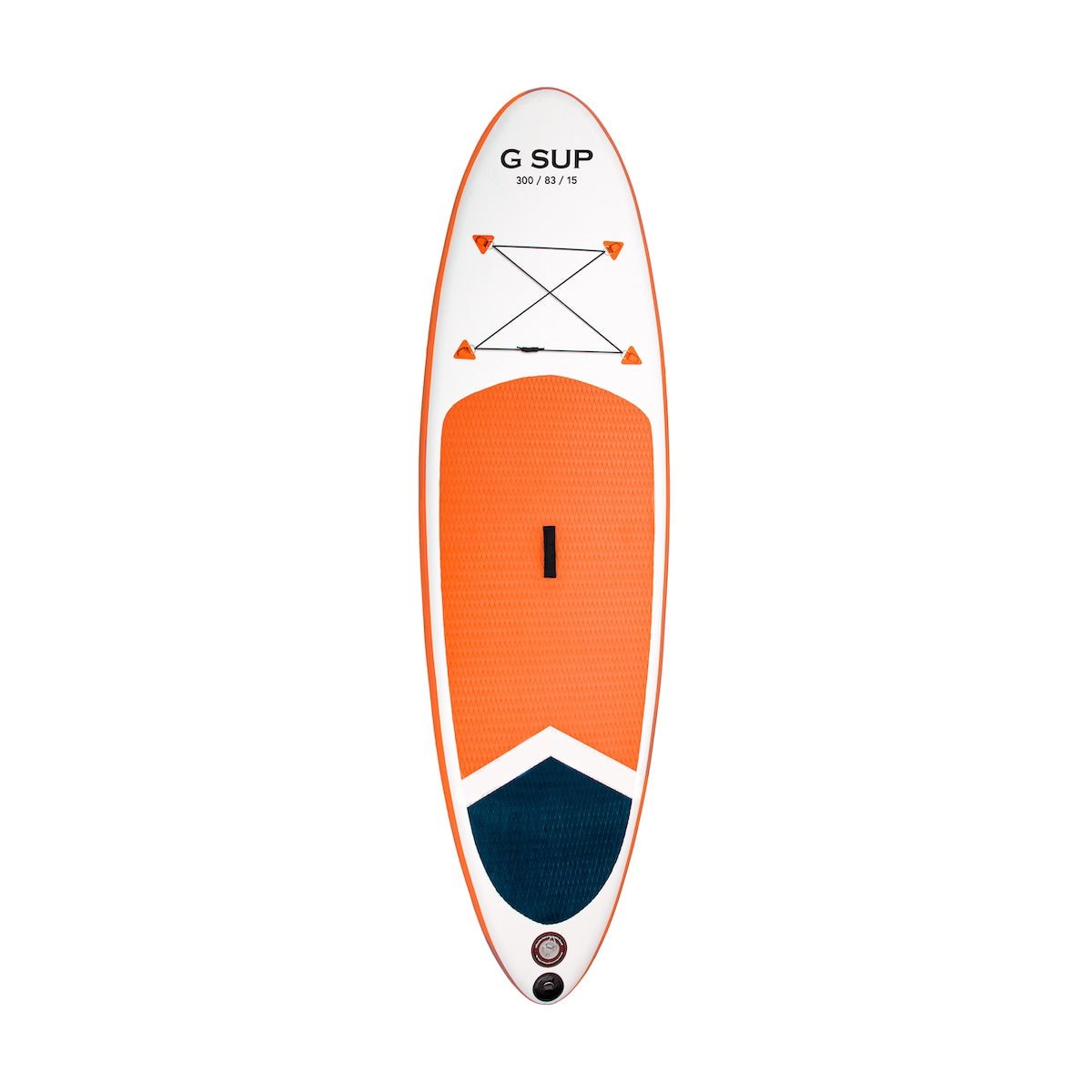 G - SUP Oppustelig SUP Board - Orange/White - Gumpel & Co