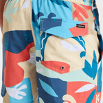 Surfsilk - Badebukser til mænd - Khaki Abstractom - Gumpel & Co