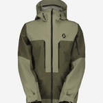 Men's Vertic Ripstop 3L Skijakke - Herre - Dust Grey/Douglas Green - Gumpel & Co