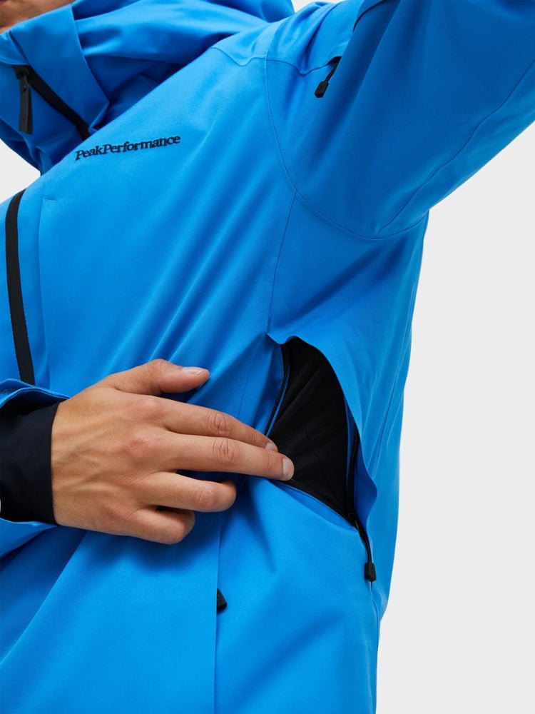 Maroon Insulated 2L Skijakke - Herre - Blå - Gumpel & Co