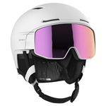 Driver Sigma Plus Visir Skihjelm - Unisex - White - Gumpel & Co