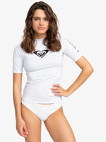 Women's Whole Hearted Short Sleeve UV T-shirt - Ladies - Bright White