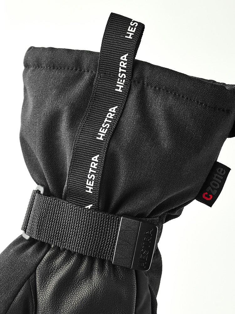 CZone Mountain 3 - finger skihandske - unisex - Black - Gumpel & Co